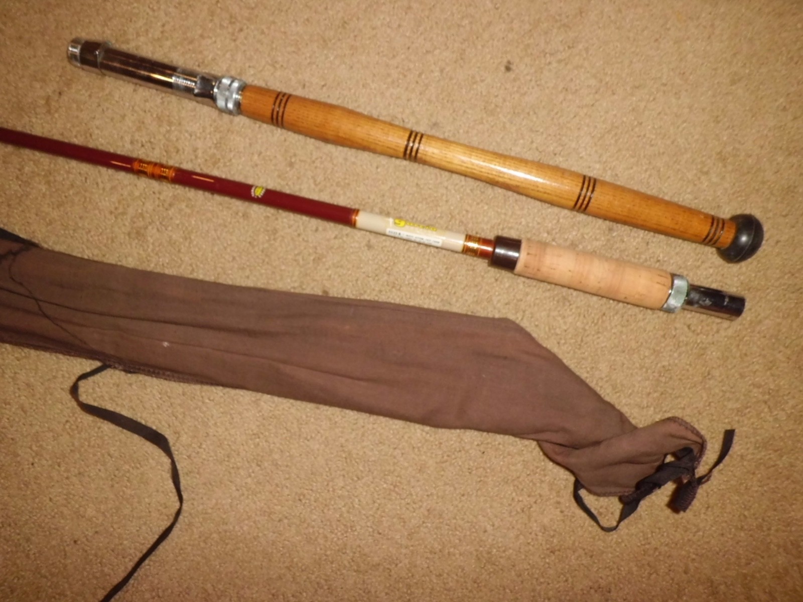 NOS Vintage GARCIA Conolon 2532 B Coventional 7′ Rod USA- 20-40 lb
