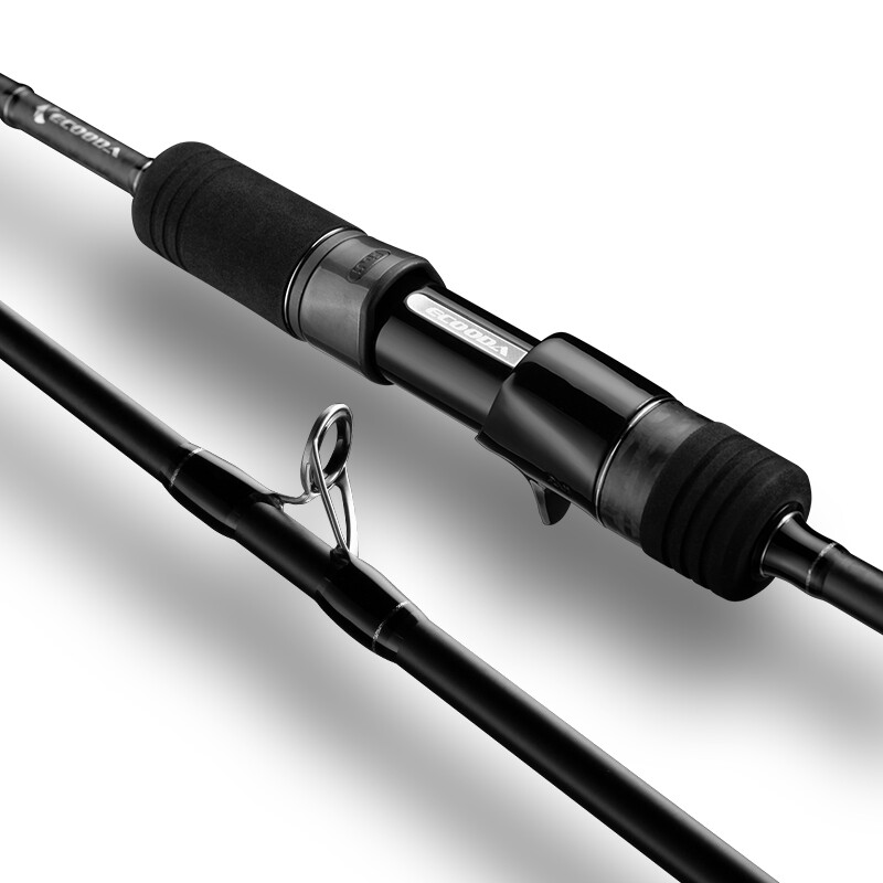 Ecooda Slow Pitch Jigging Rod Full FUJI Guides Black Expert II