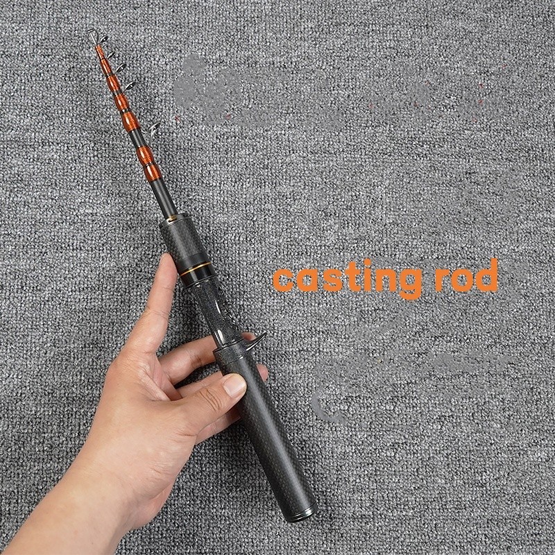 Telescopic Fishing Rods Spinning Casting Rod Carbon Fiber Rod Bass Ultra Light