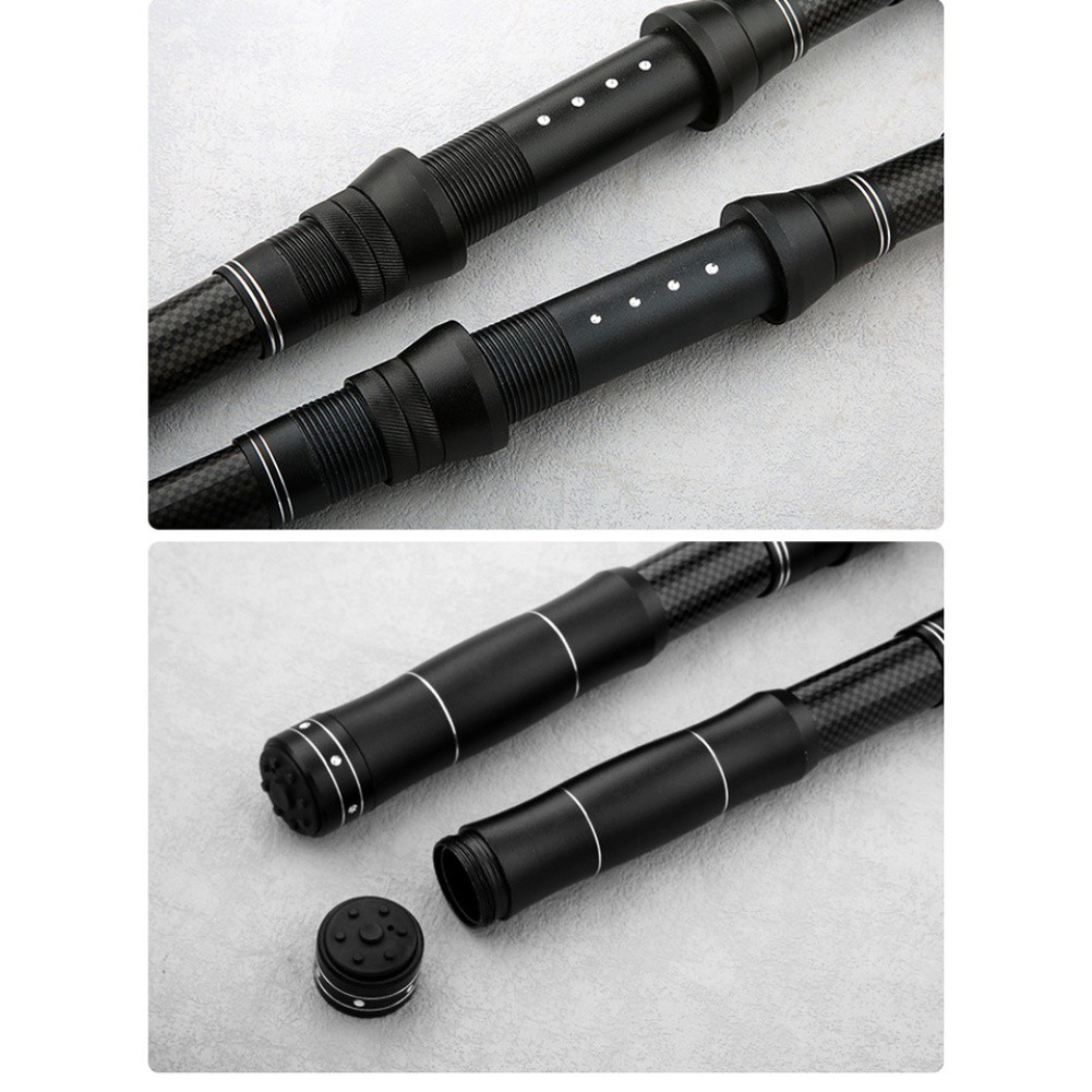 Portable Fishing Rod Travel Fishing Smooth Threading Guides Casting Compatible