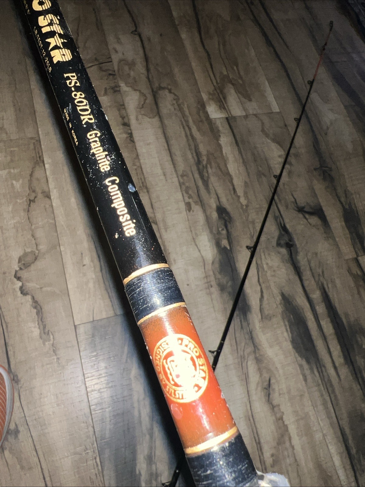 Silstar Pro Star Downrigger PS-86DR Graphite 8’ 6” 2pc Trolling Rod Pole