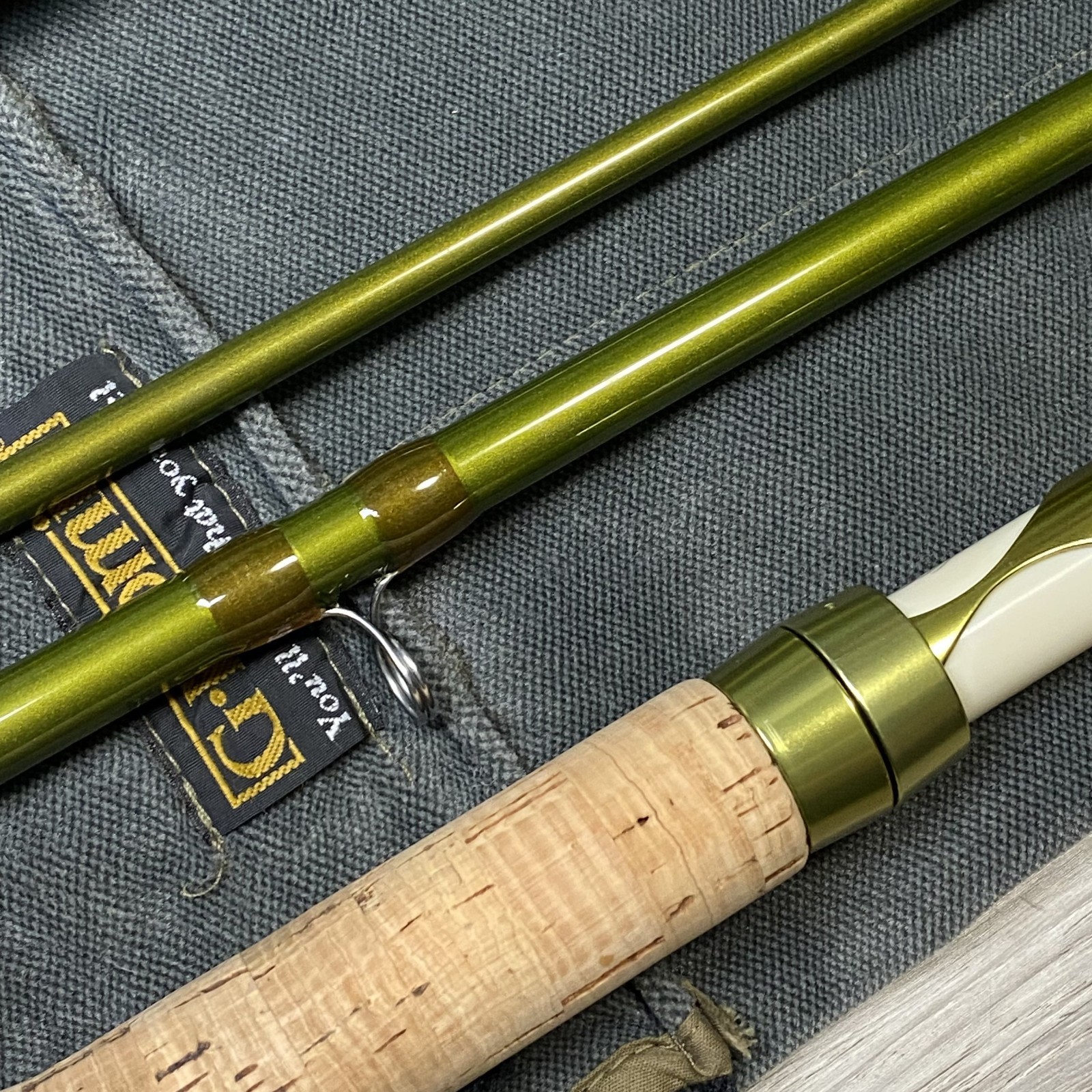 [Beautiful]G. Loomis ROARING RIVER Stinger GLX 15’0″ 10/11wt Fly Rod W/Tube Sock