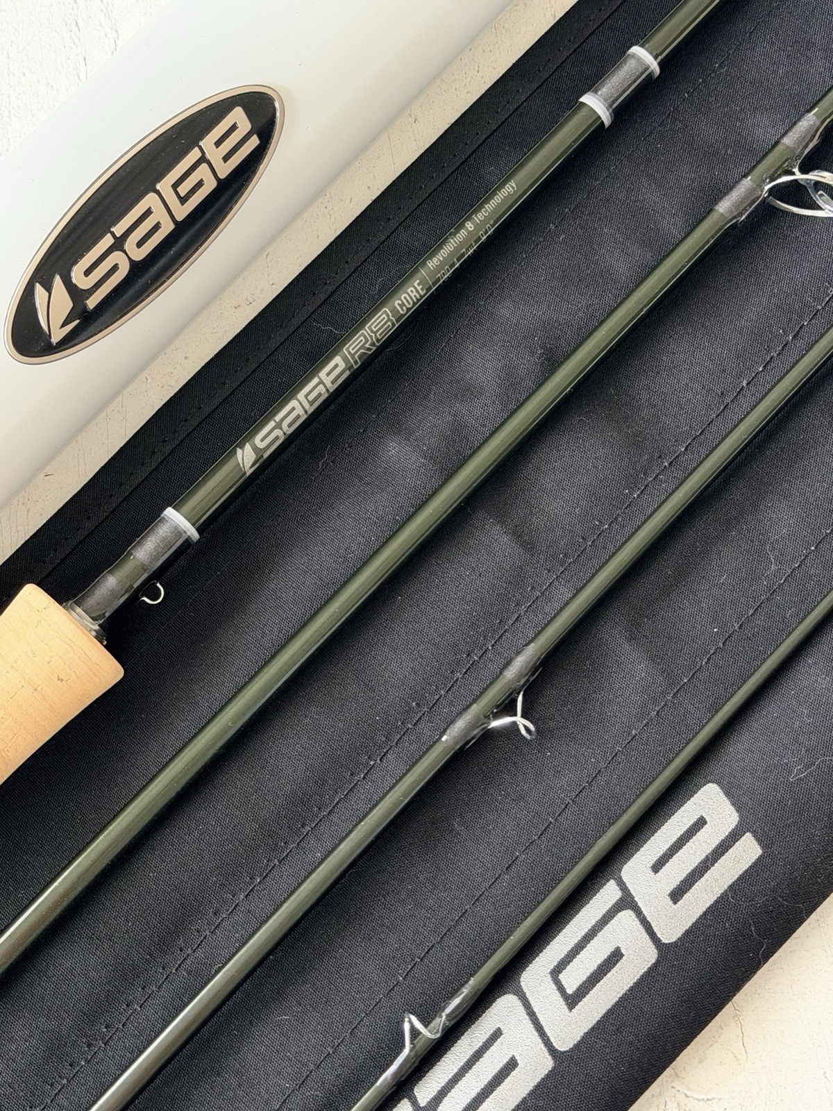 **BEAUTIFUL** 🔥 SAGE R8 Core 7wt 9’ft FlyRod!!🔥~LEGENDARY~🔥