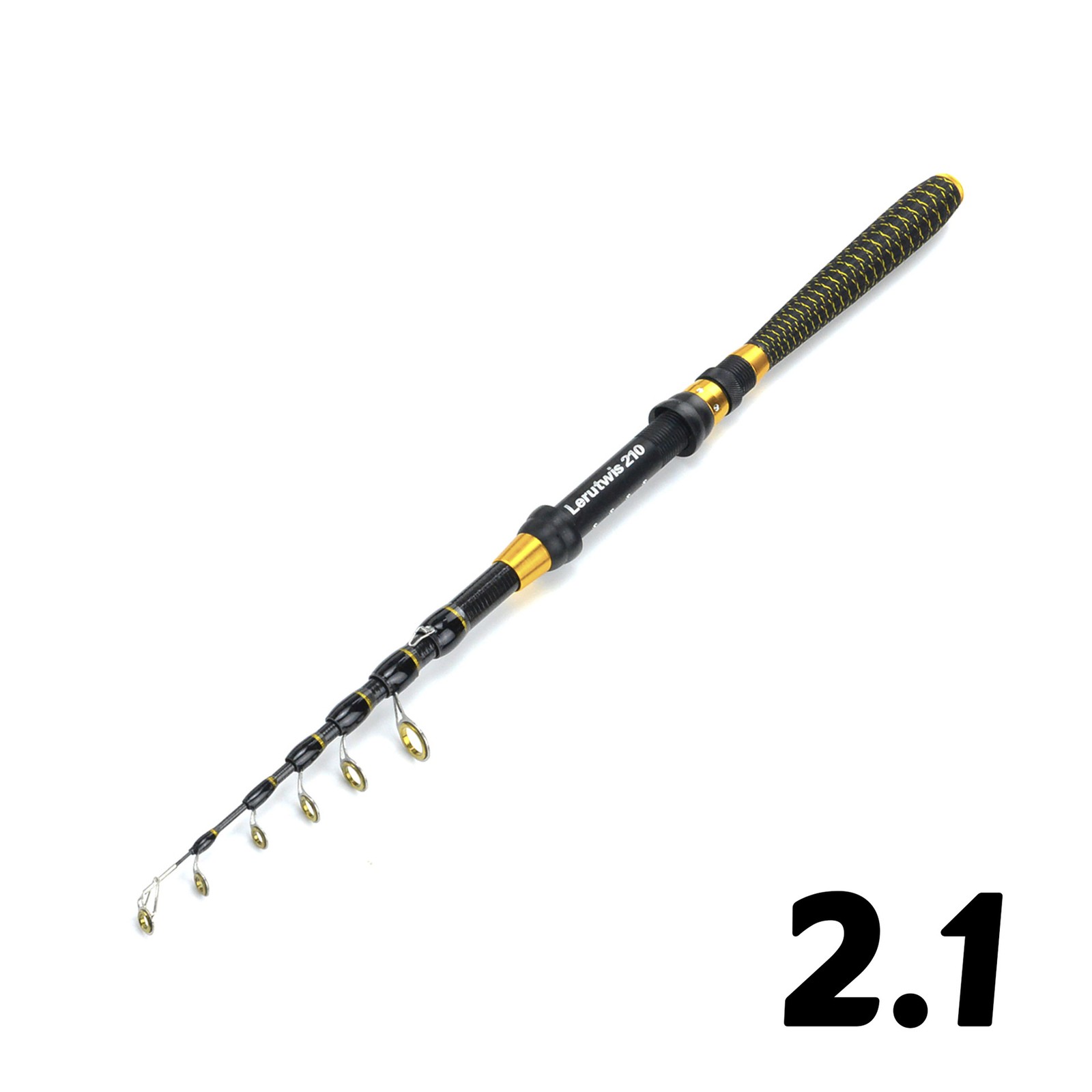1.8m-3.0m Carbon Fiber Rod Portable Fishing Rod Lightweight Design Super Hard