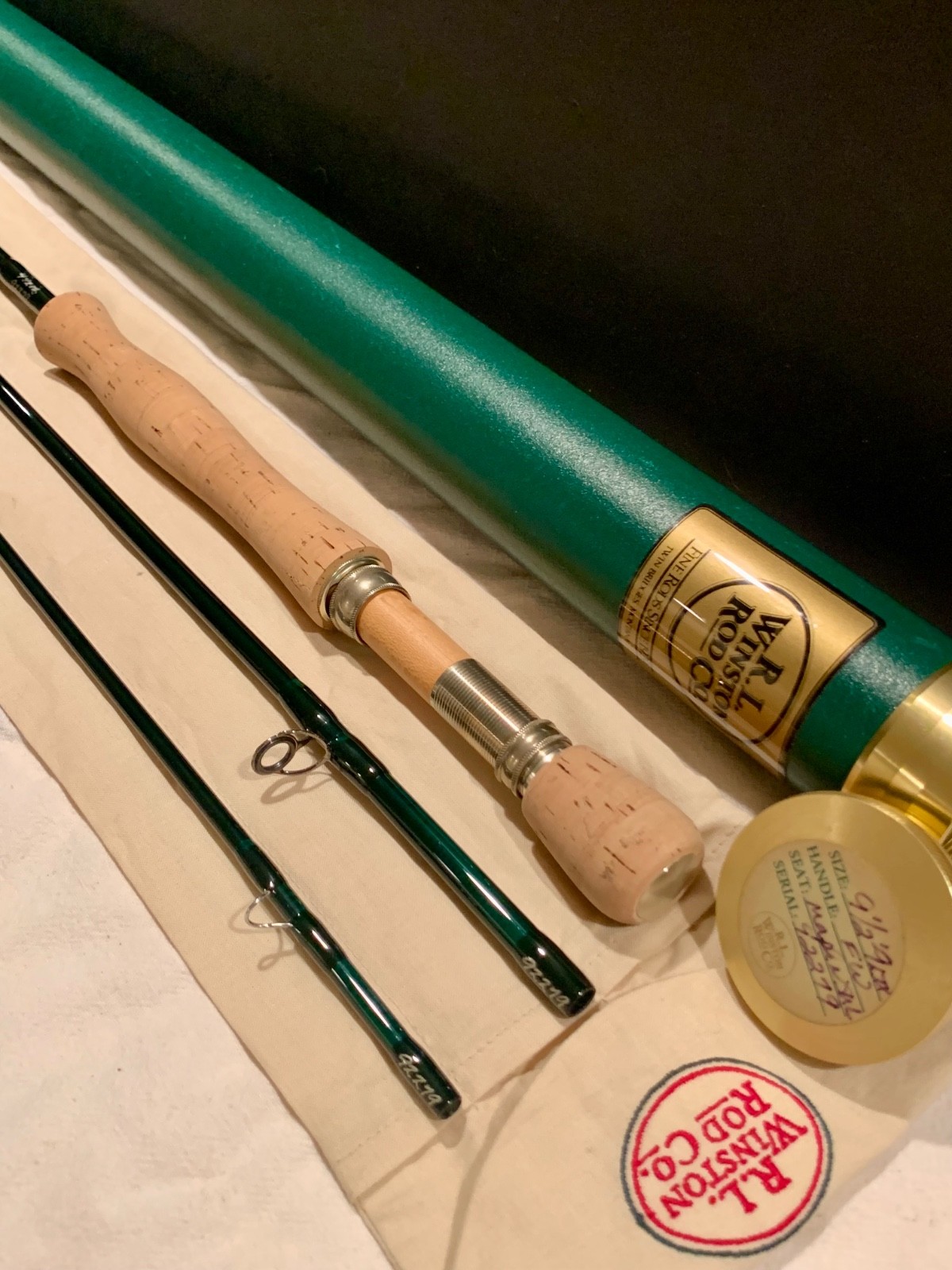 Winston LTX 9’6″ 9wt, Maple reel seat / New