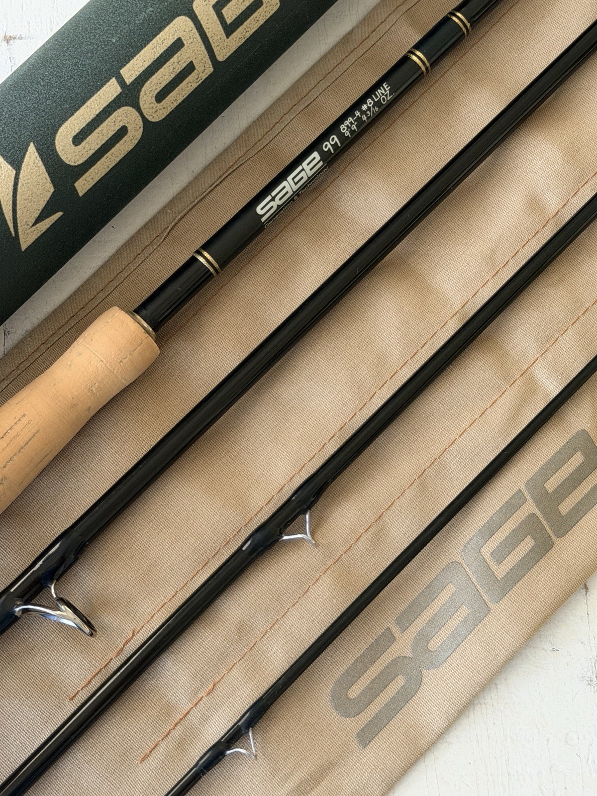 **BEAUTIFUL**🔥SAGE 99. 8wt. 9’9”in FlyRod🔥~LEGENDARY~ 🔥