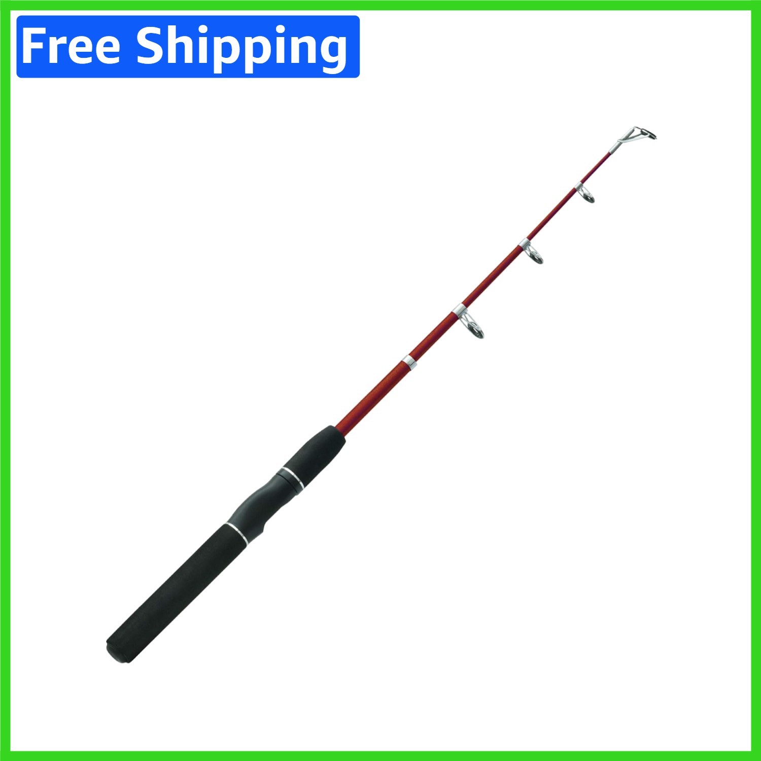 Z-Cast Telescopic Fishing Pole 5’6″ – All-Day Comfort & Reliable Performance