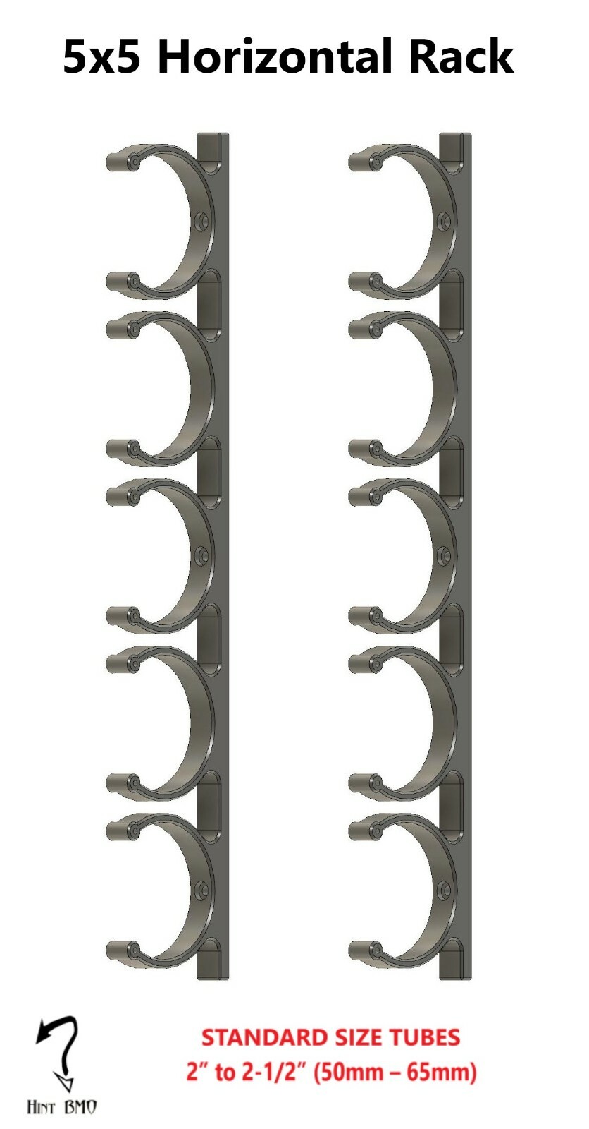 Fly Fishing Rod Tube Rack