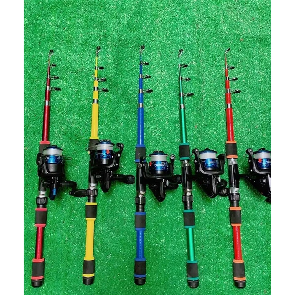 Fishing Rod Reel For Combo Set Telescopic Carbon Fiber Lightweight 18m