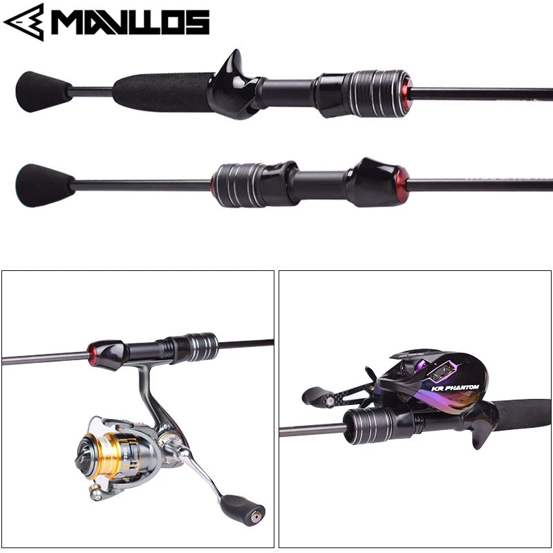 Mavllos Delicacy Solid Tip Spinning Rod Lure 0.6-8g/0.8-10g Fast Ultralight