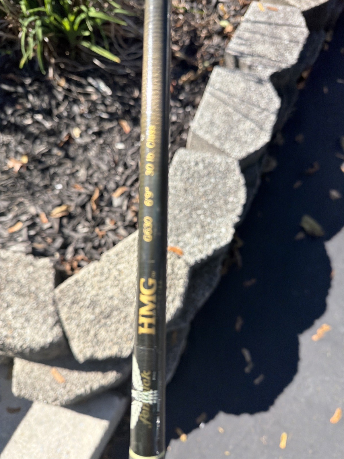 Fishing Rod Custom Fenwick HMG G630 Trolliing w/Mildrum Rollers: 6’9” 30lb Class