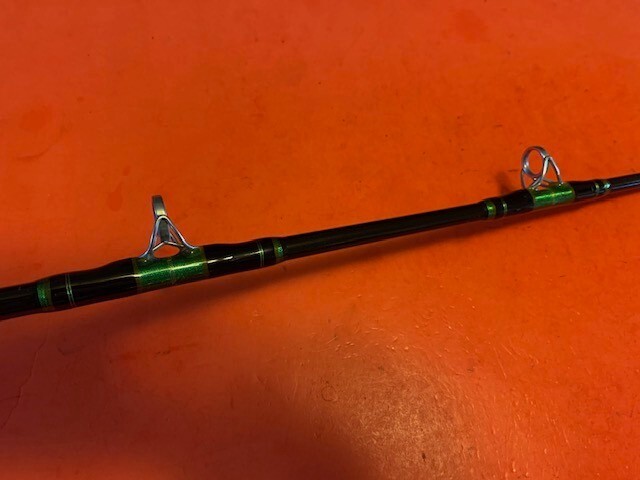CUSTOM BUILT SEEKER CJB 7 FOOT 15 TO 40 POUND RATED CONVENTIONAL FISHING ROD W@W