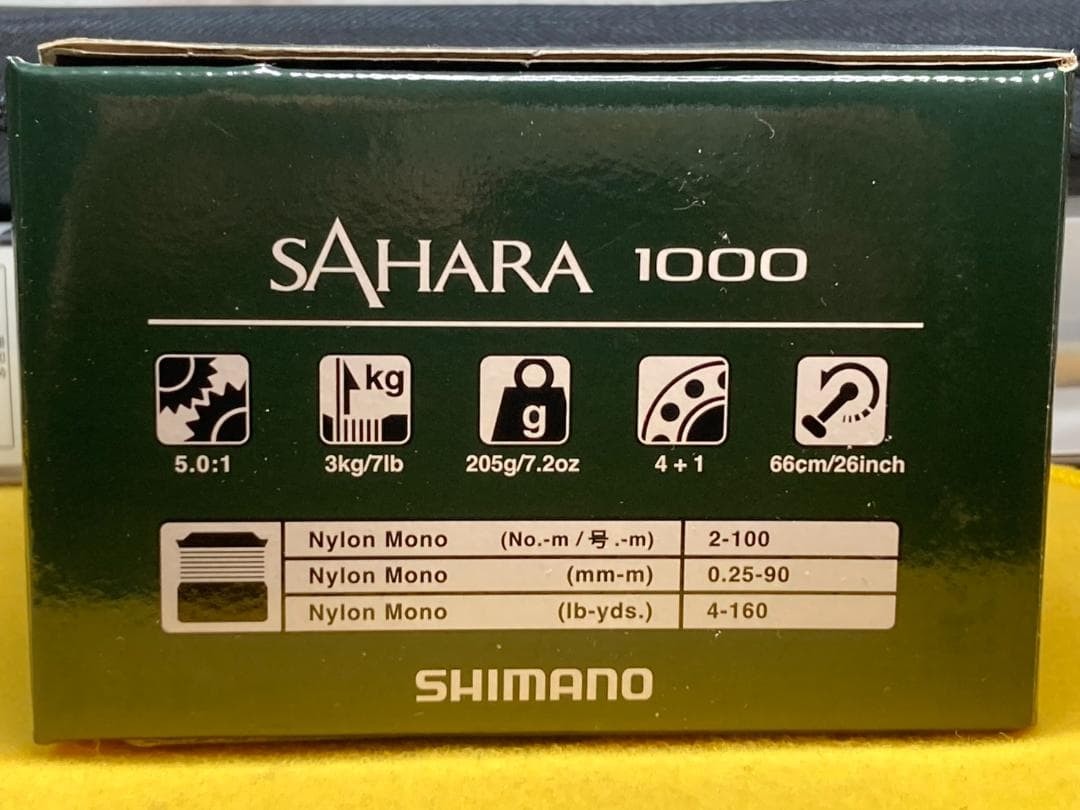 [Unused] Daiwa B.B.B 6106TLFS Rod & Shimano 22 SAHARA 1000 Reel Set – From JAPAN