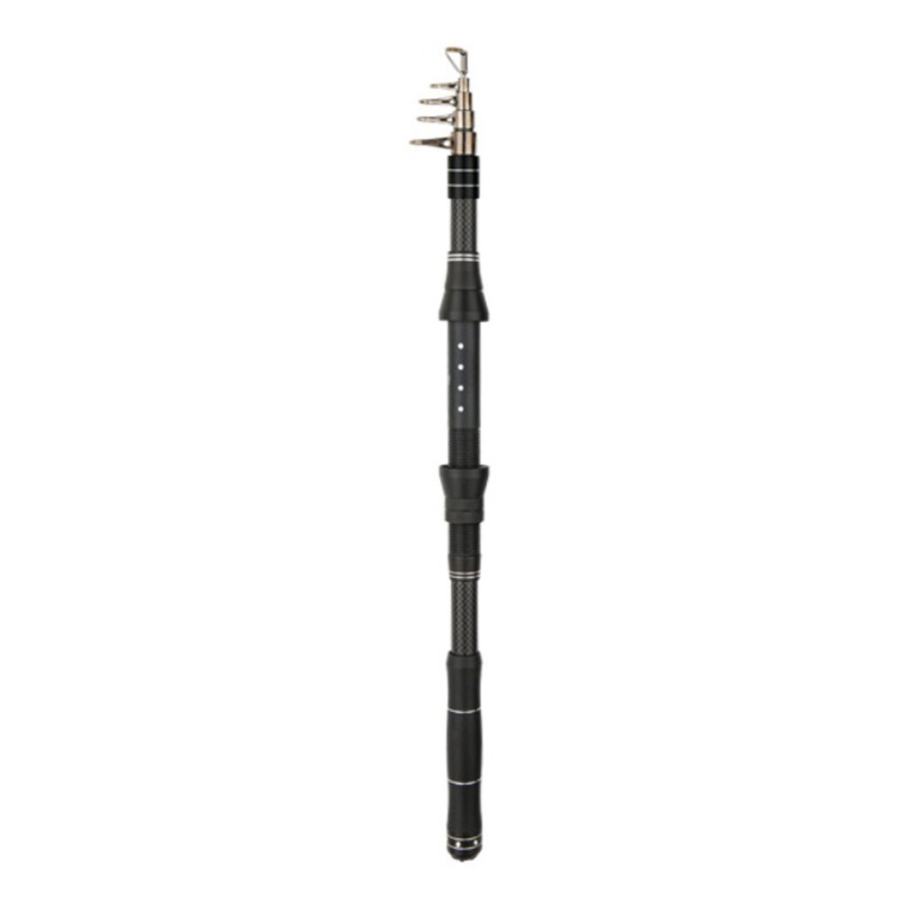 Portable Fishing Rod Travel Fishing Smooth Threading Guides Casting Compatible