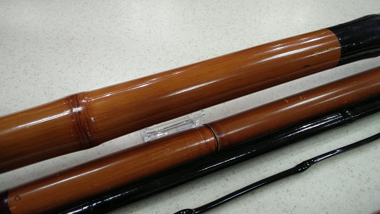 Ayu Fishing Rod 7.5m (29.5in) with Spare Tip, 7 Sections, Bag Included