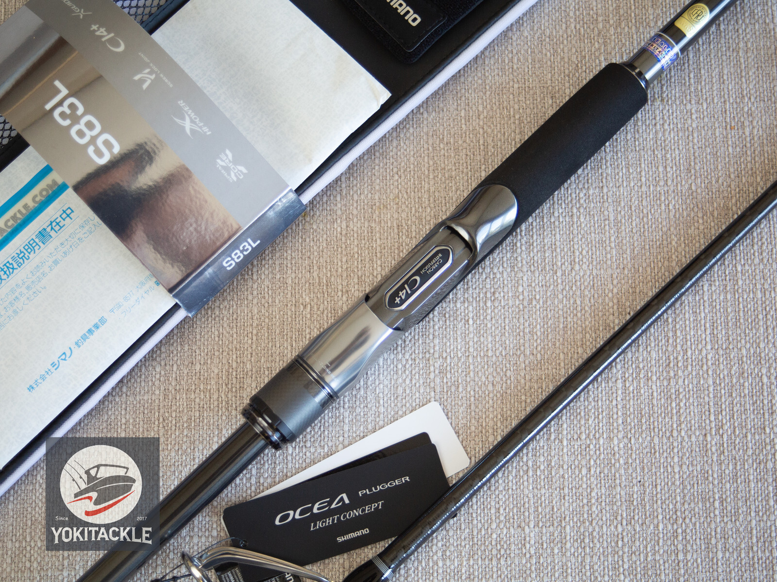 Shimano 24 OCEA PLUGGER Light Concept S83L Spinning Rod Shipping From JAPAN