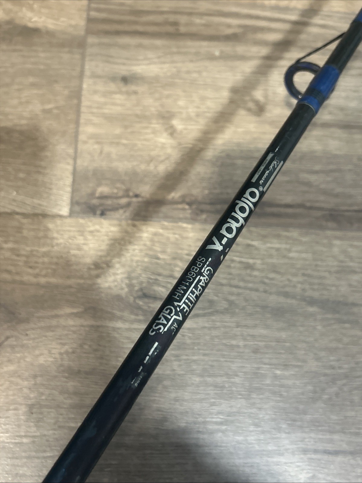 6’ Shakespeare Graphite One Piece Fishing/ Casting Rod 15-25LB. ALPHA X