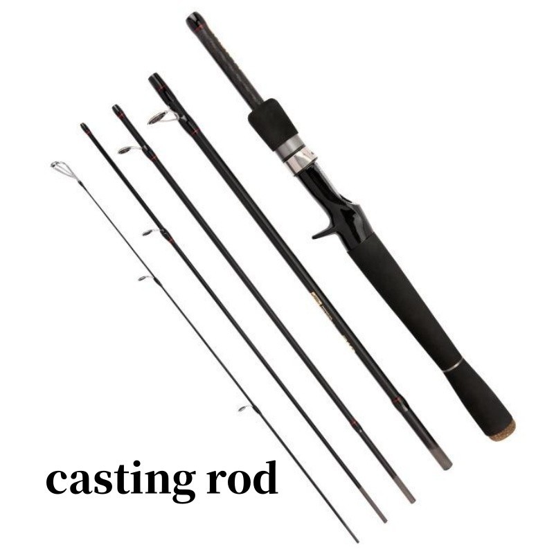 Portable Fishing Rods Ultra Light Carbon Fiber Spinning/casting Rod Carp Fast