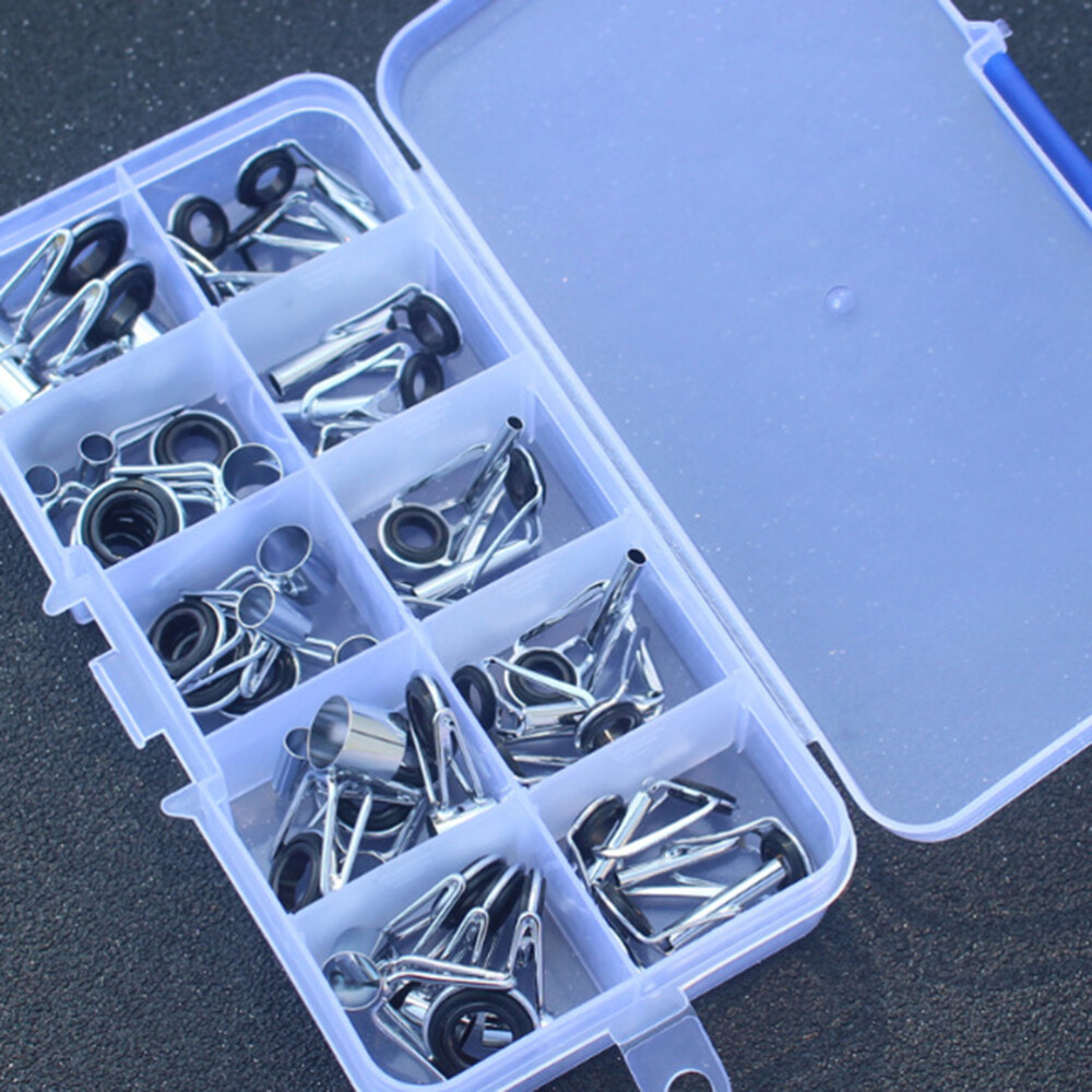 36 Pcs Rod Tip Surf Repair Kit Fishing Components Lightweight Guides