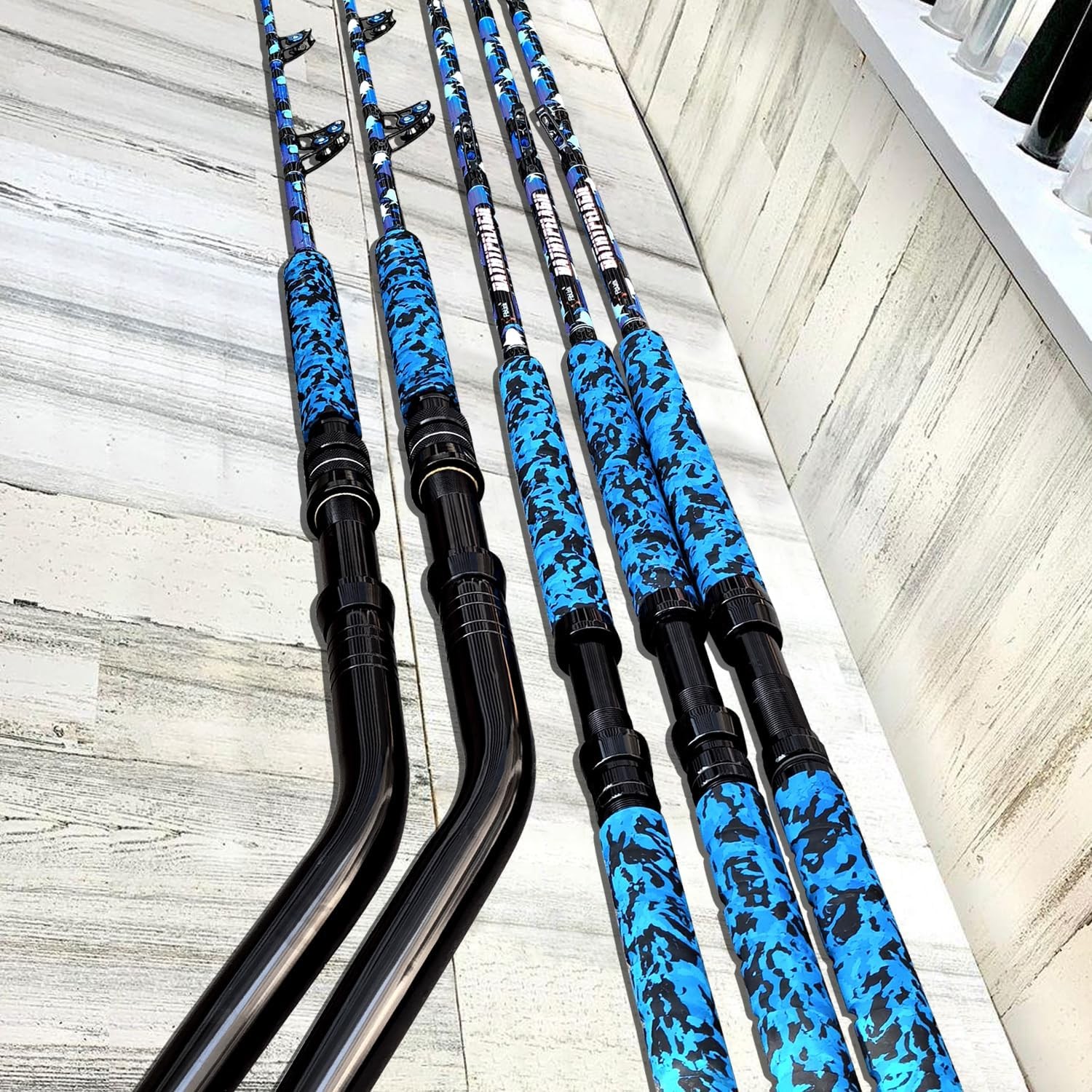 Saltwater Fishing Rod 1Piece/2Piece Offshore Trolling Rod Big Game Deep Sea Rod