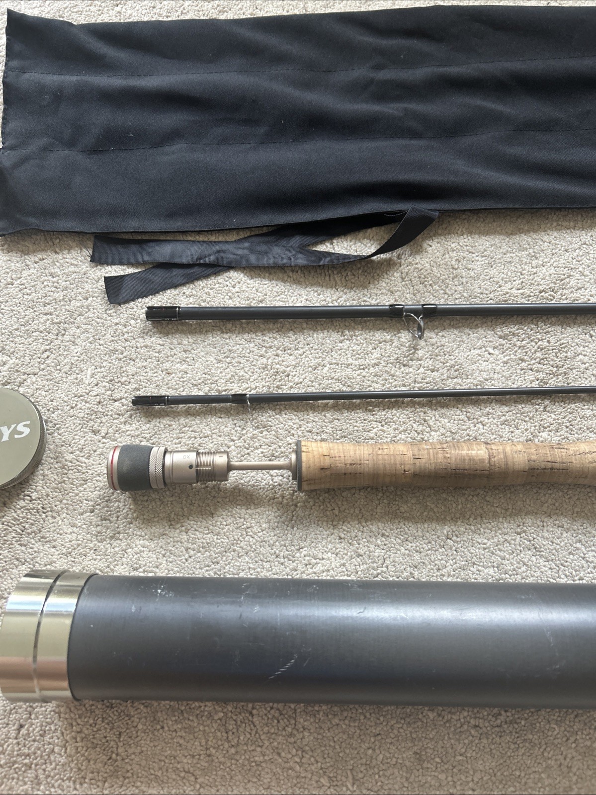 Greys G-tec 10 Foot #8 Weight carbon Fly Fishing Rod Predator Trout G Tec GTec