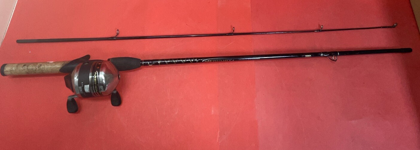 Zebco Mercury MERC562M 5’6″ 2-Piece Casting Fishing Rod & Fshing Reel