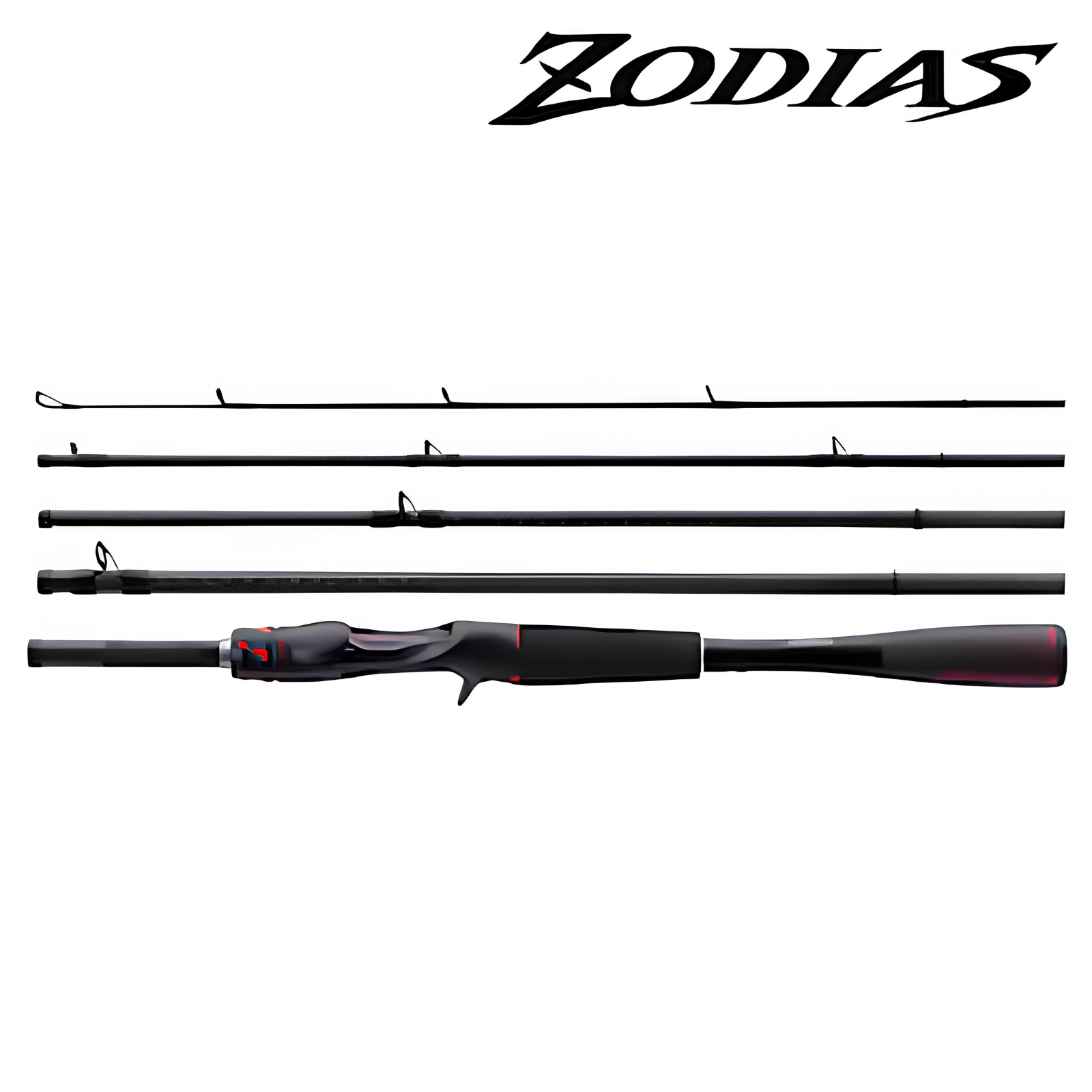 Shimano 21 ZODIAS Pack C66ML-5 Baitcasting Rod for Bass Multi-Piece Travel Rod