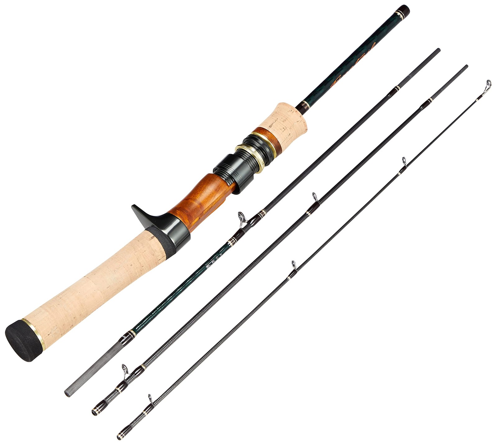 Trout Rod Fine Tail Multi-Piece Model (2 Tips/Baitcasting) 4’61.4m FTX-B46/505UL