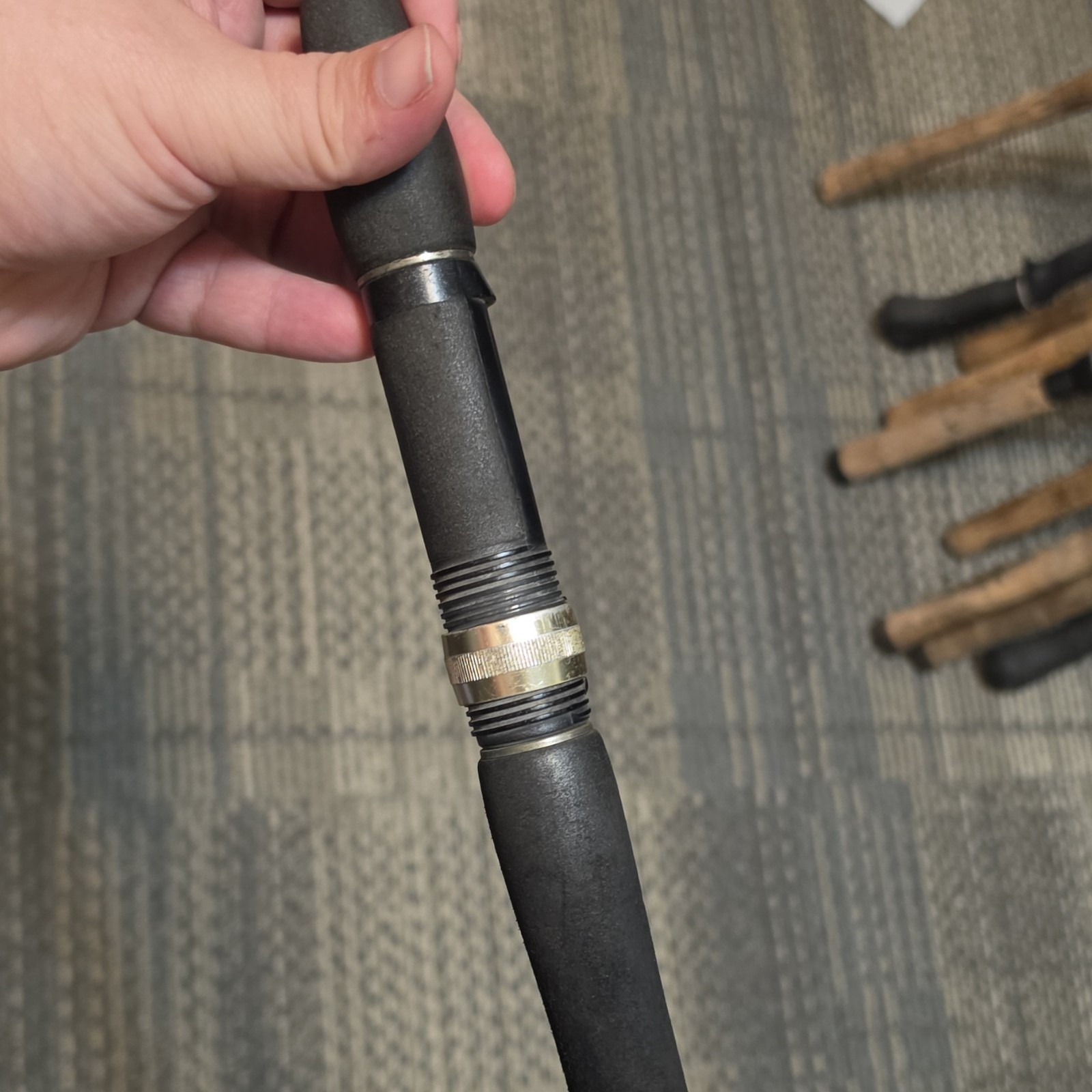 Berkley Graphite Fishing Rod Full EVA Handle Light Strong Sensitive Black/Red