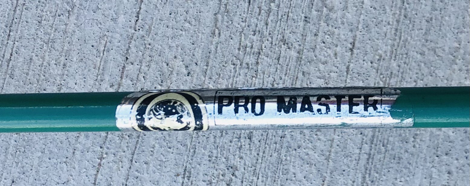 Vintage Pro Master No. 50 2 Piece 5’6” Fishing Rod With Shimano FX100 Reel