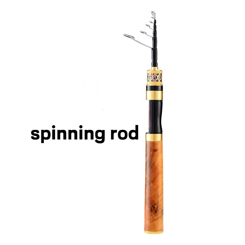 Telescopic Fishing Rods Spinning Casting Rod Carbon Fiber Rod Bass Ultra Light