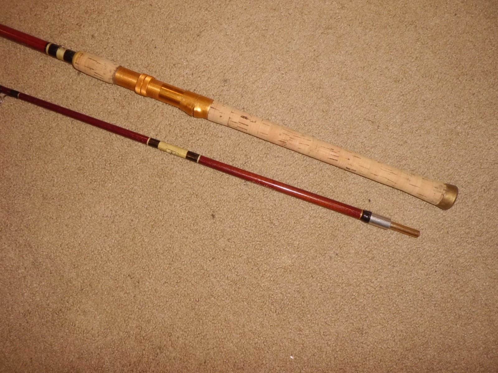 Vintage Custom SILAFLEX Light Steelhead/Salmon Spinning 9′ Rod made in USA