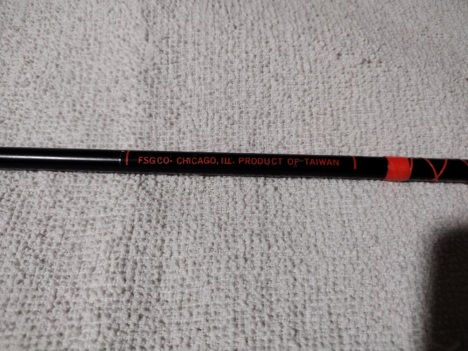 Fuji Cera Guide Graf Flex 1550 5 ft Light Action Casting Vintage Fishing Rod