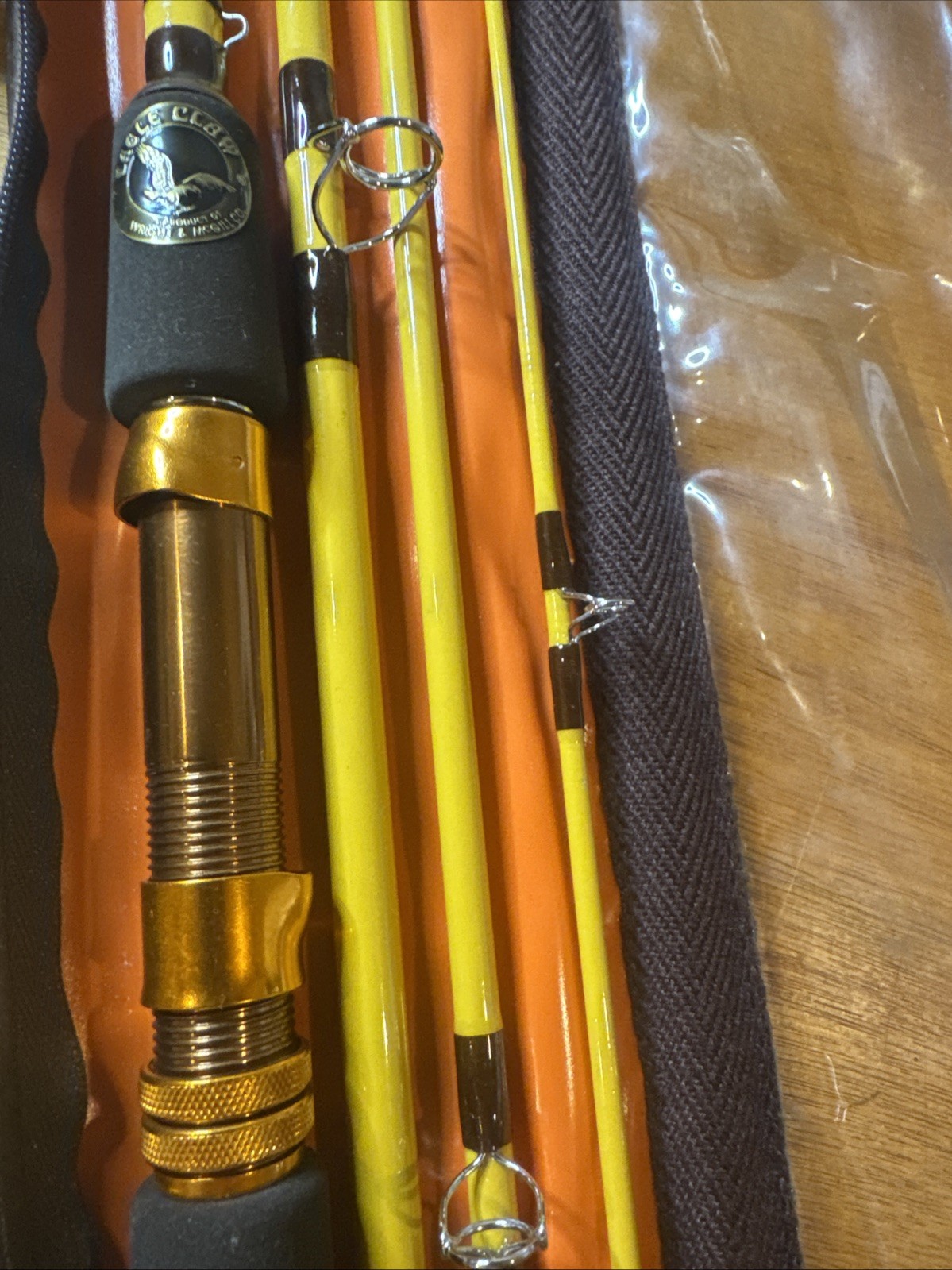 EAGLE CLAW Pack It Rod Spin /Fly 7’6″ 4Pc Medium #PK601-76 Great Condition. NEW