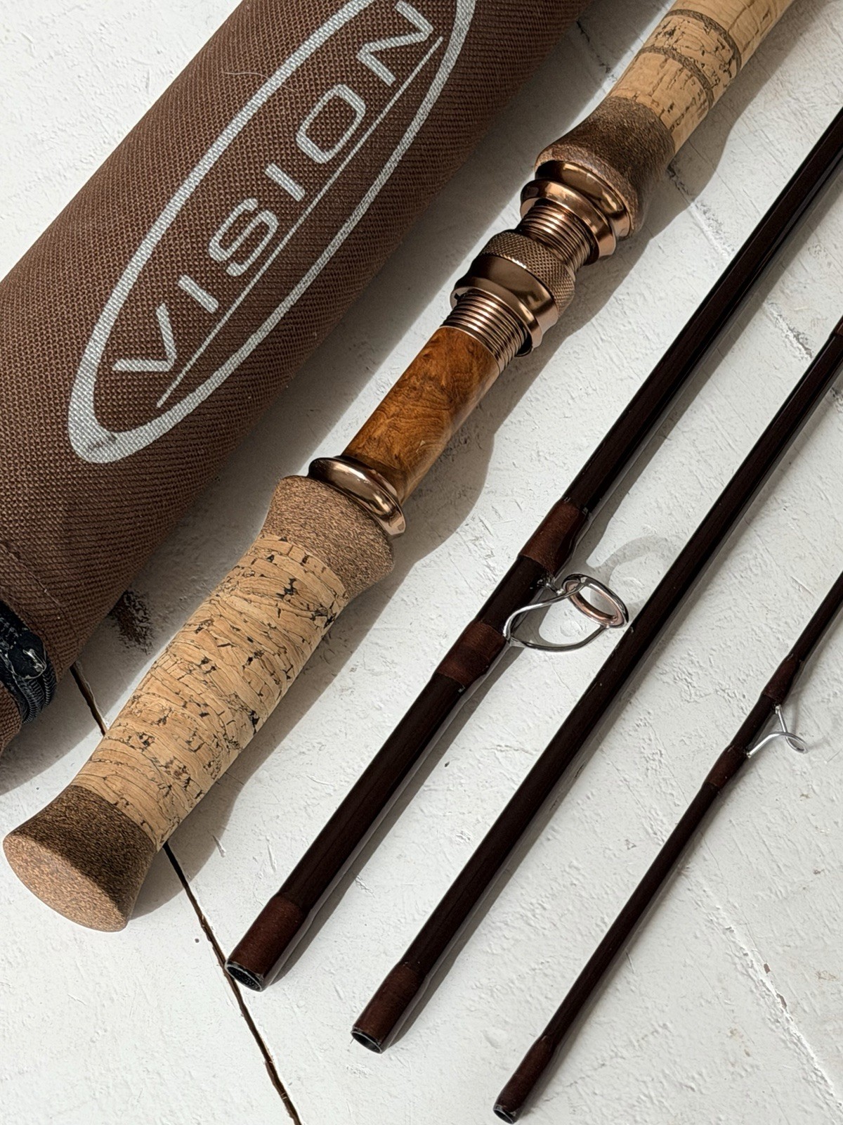 **BEAUTIFUL** 🔥 VISION 6wt. 10’11”in 4pc Switch/Spey Flyrod!! 🔥