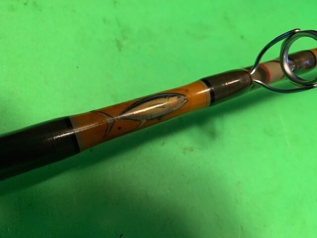 CONTENDER TUNA RANGER 5 FOOT 6 INCH 30 TO 80 POUND RATED TROLLING FISHING ROD
