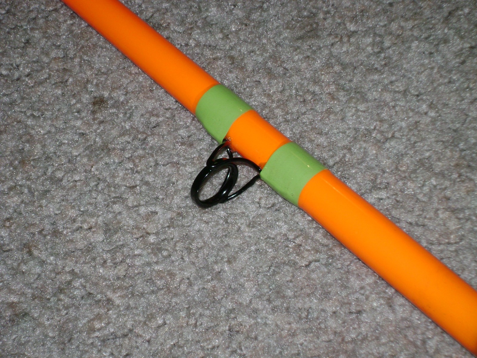 GLOW ROD MEAT HUNTER EXTREME 10′ ORANGE GLOW Casting Rod – BIG FISH, STRIPER !