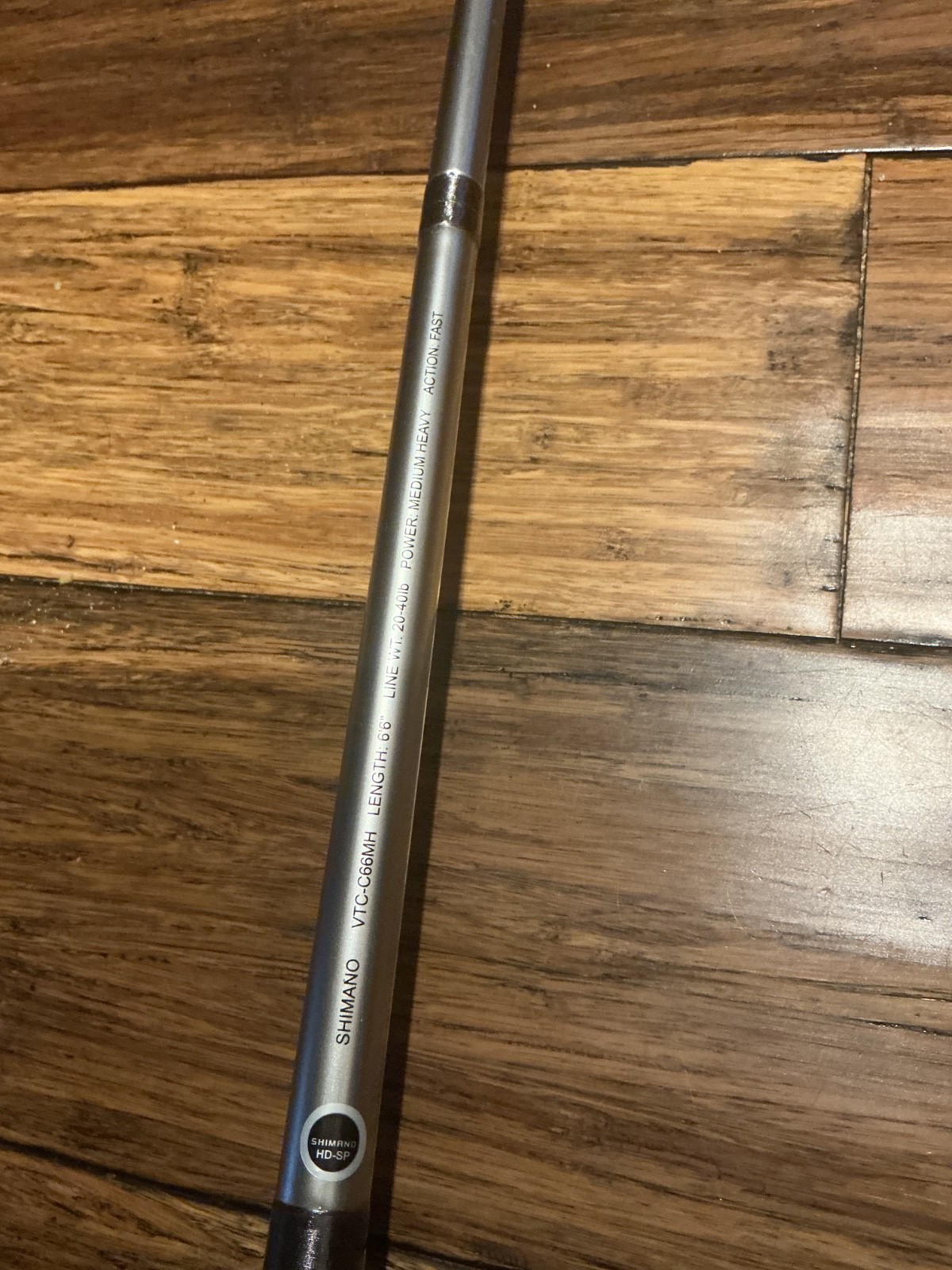 SHIMANO VOLTAEUS 6’6″ 20-40lb med-heavy fast action rod excellent