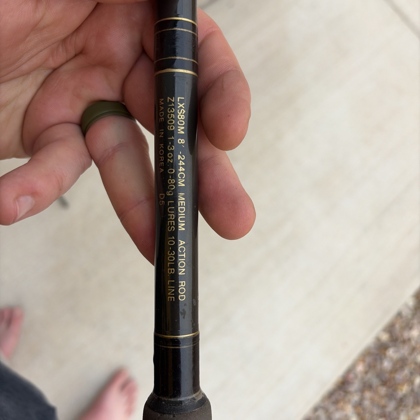 Abu Garcia Graphite Composite 8ft 25pce 10-30lb Spinning Rod