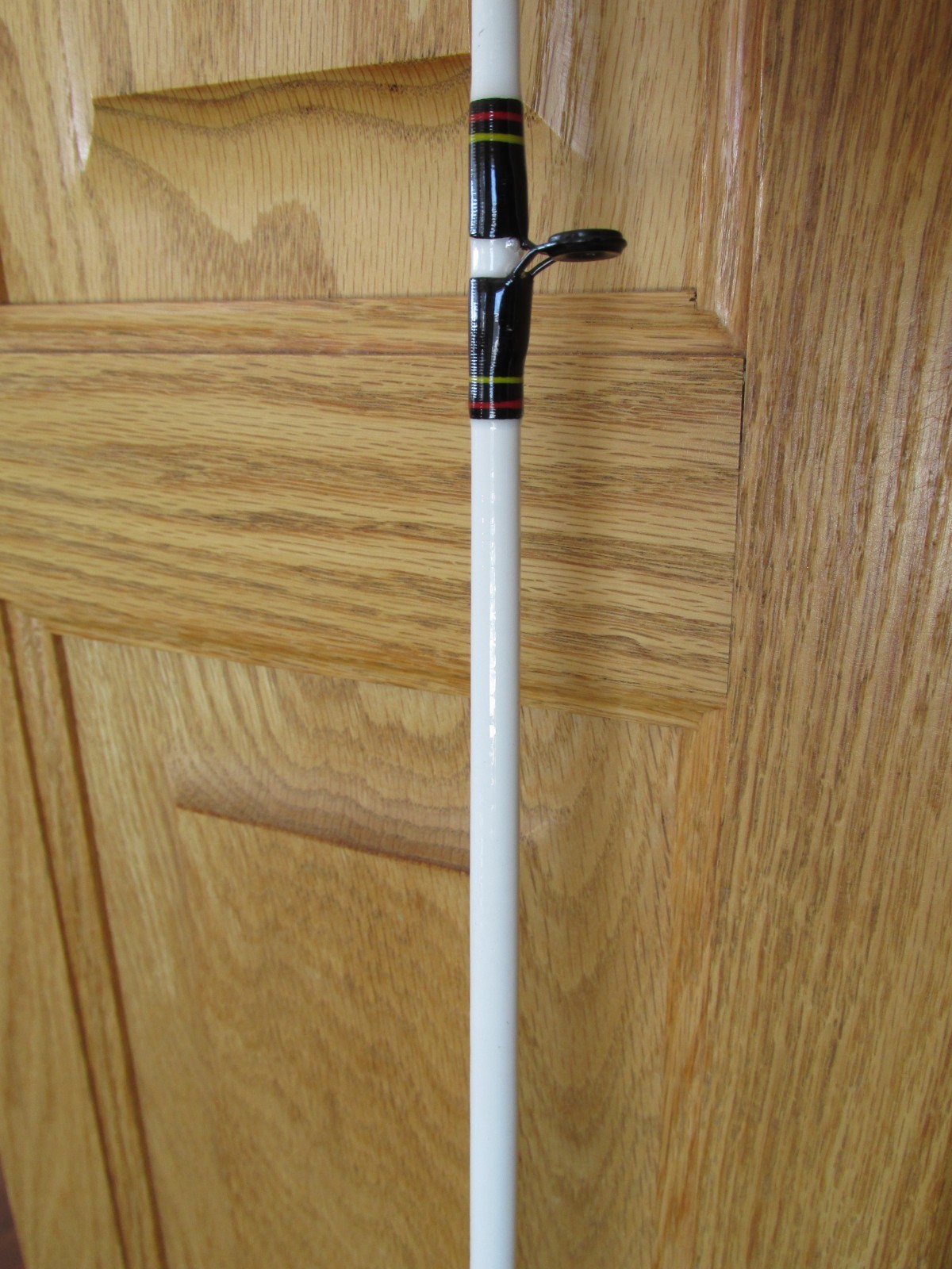 STRAIGHT BUTT! SHAKESPEARE UGLYSTIK CATFISH~8′ 2 pc~Casting Rod~Med Heavy USED