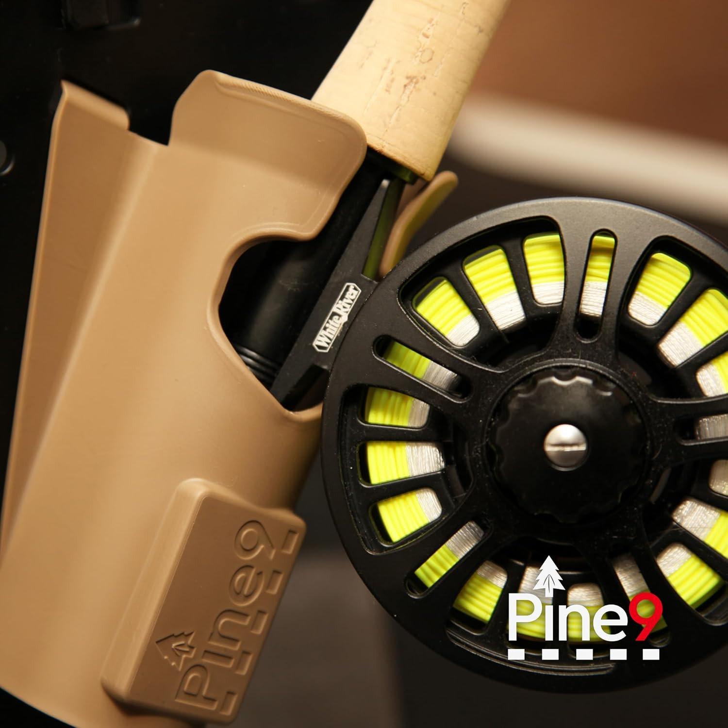 Ambie Fishing Rod Hip Holster – Patented Ambidextrous Quick-Draw Fishing Pole Ho