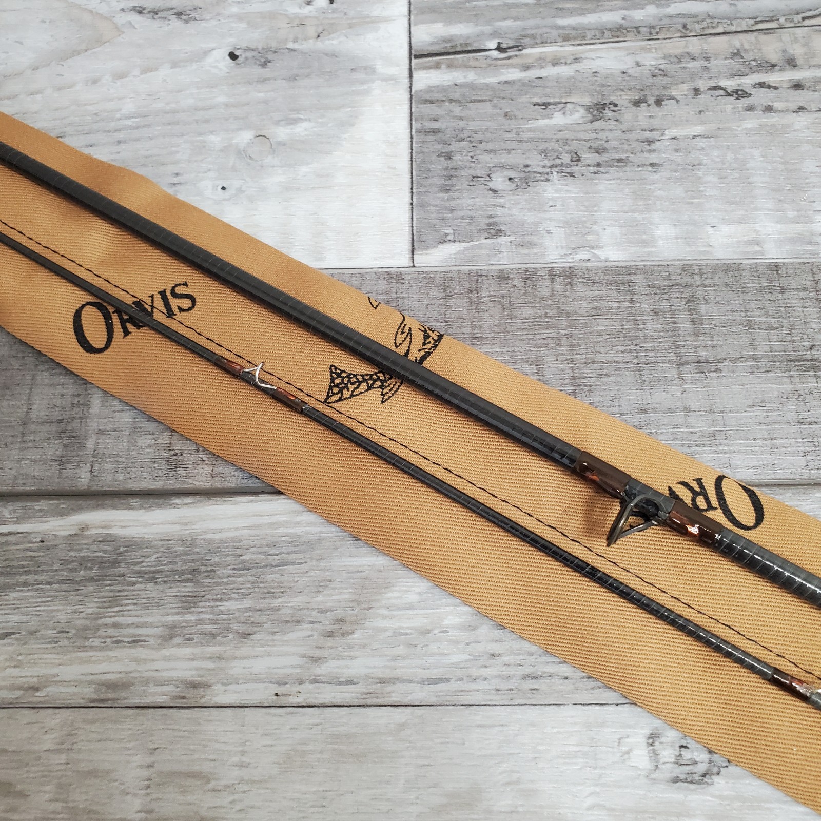 Orvis Superfine Series “Marbury” Graphite Rod 8′ 2pc 2 5/8 6wt Fly Rod with Tube