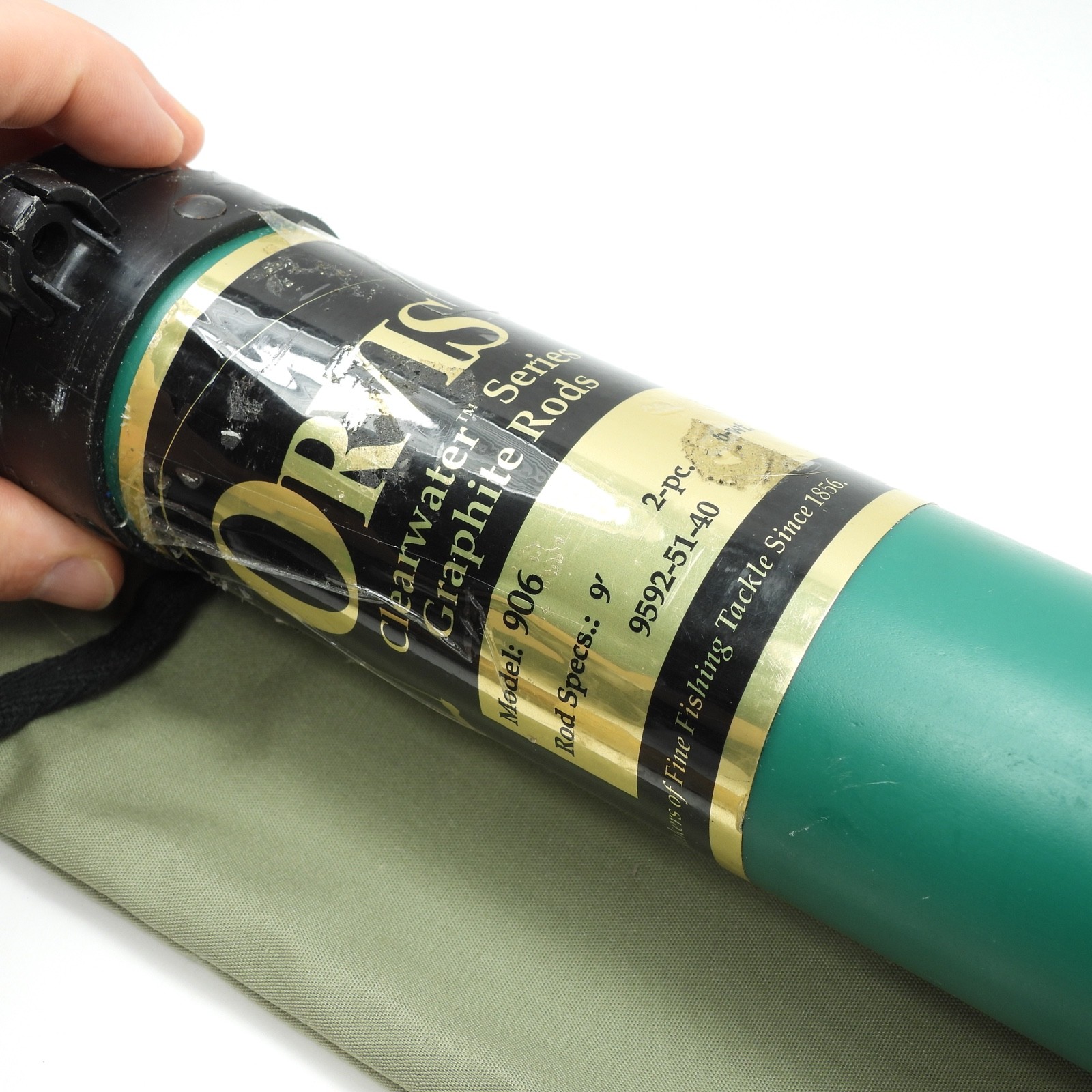 Orvis Clearwater Mid-Flex 906 Fly Fishing Rod. 9’. 6wt. W/ Tube & Sock.