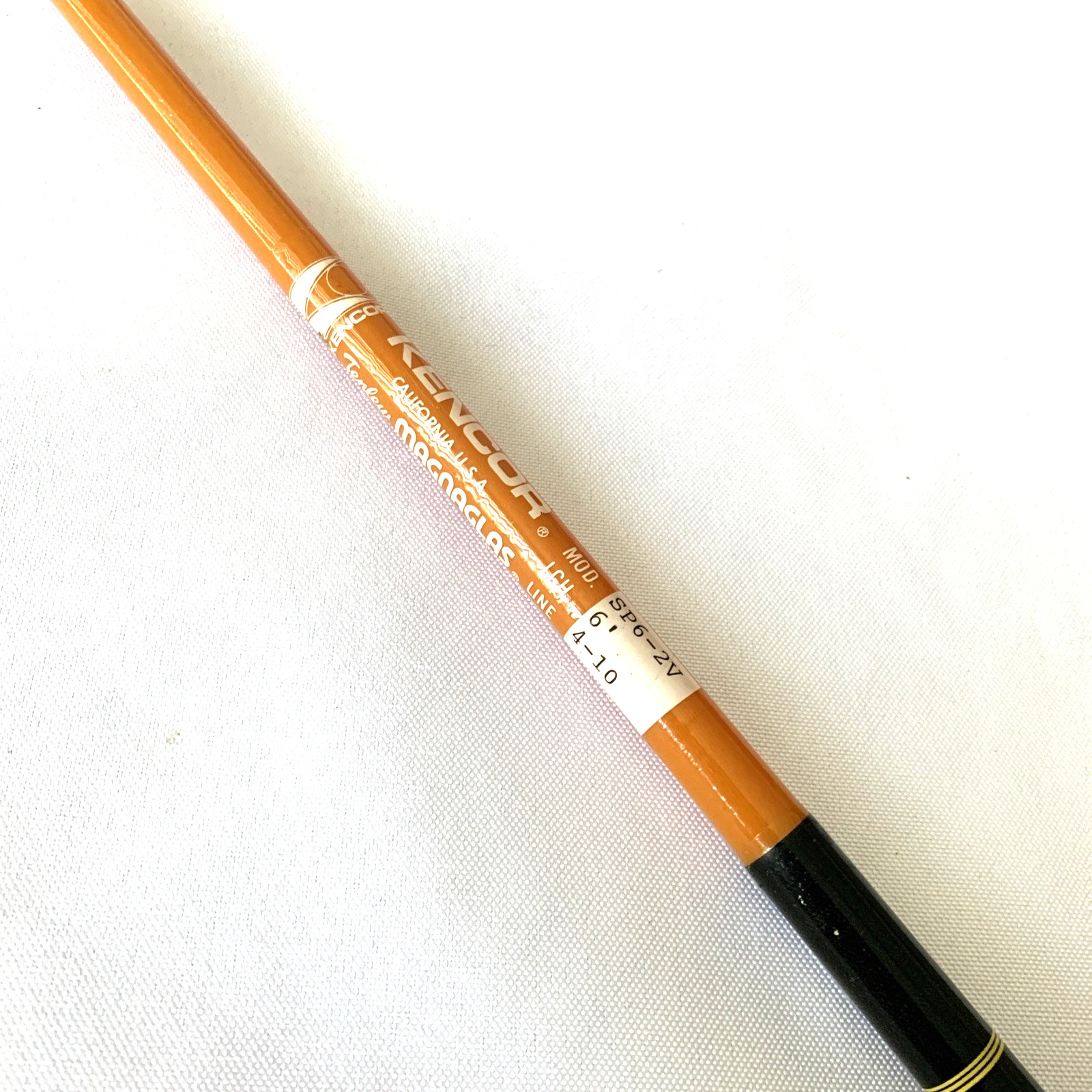 Kencor SP6-2V Tenlew Magnaglas 4-10Lb Spinning Ultra Light Fishing Rod USA