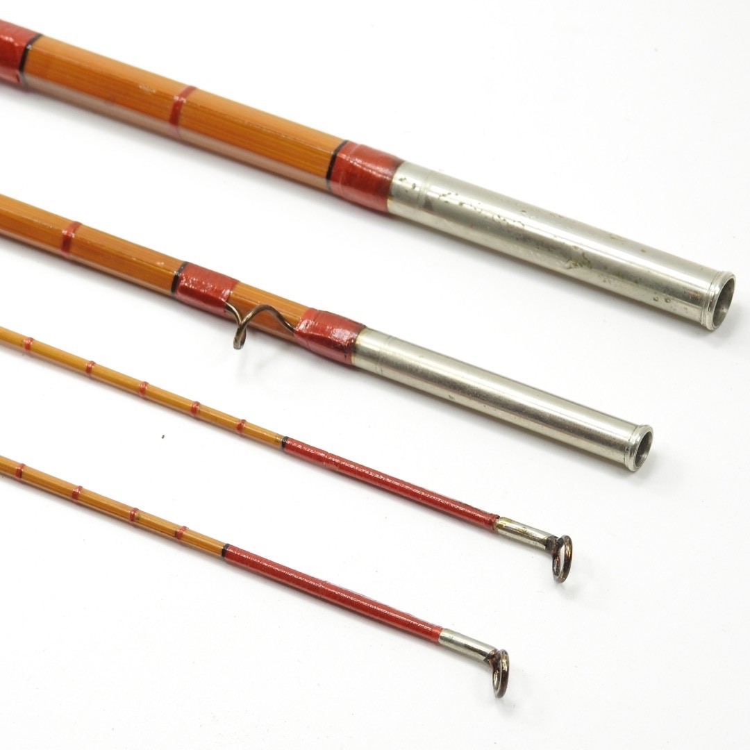 F.E. Thomas Special “Wet Fly” Bamboo Fly Fishing Rod. 9’ 6”. W/ Tube & Sock.