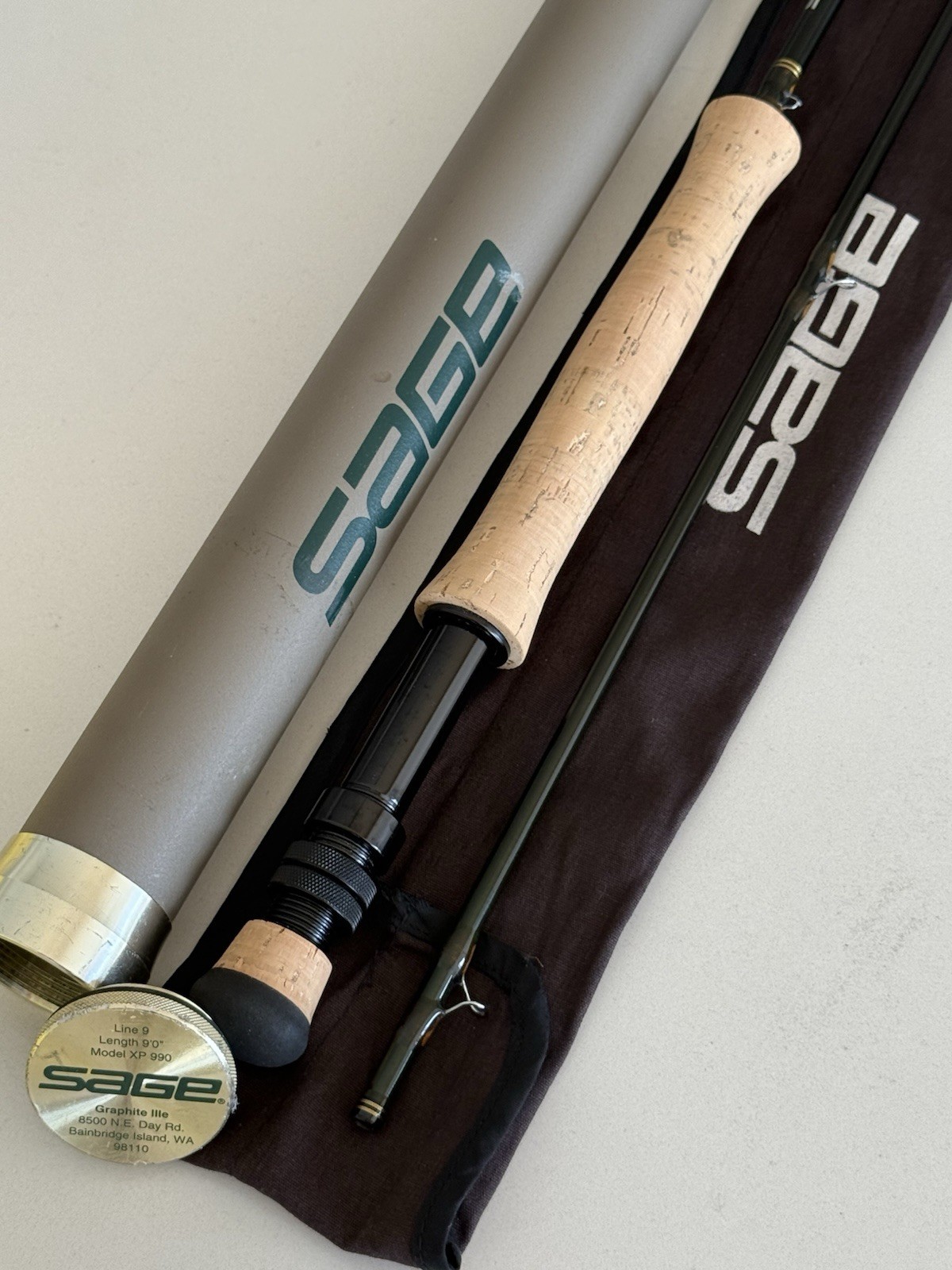 **BEAUTIFUL** 🔥 SAGE XP 9wt. 9’ft Flyrod!!🔥~LEGENDARY 2pc~ 🔥
