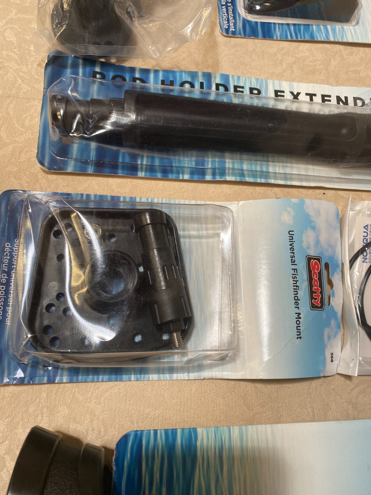 Scotty Fishing Supply Lot Downrigger Rod Holders Mounting Brackets Marine Gear