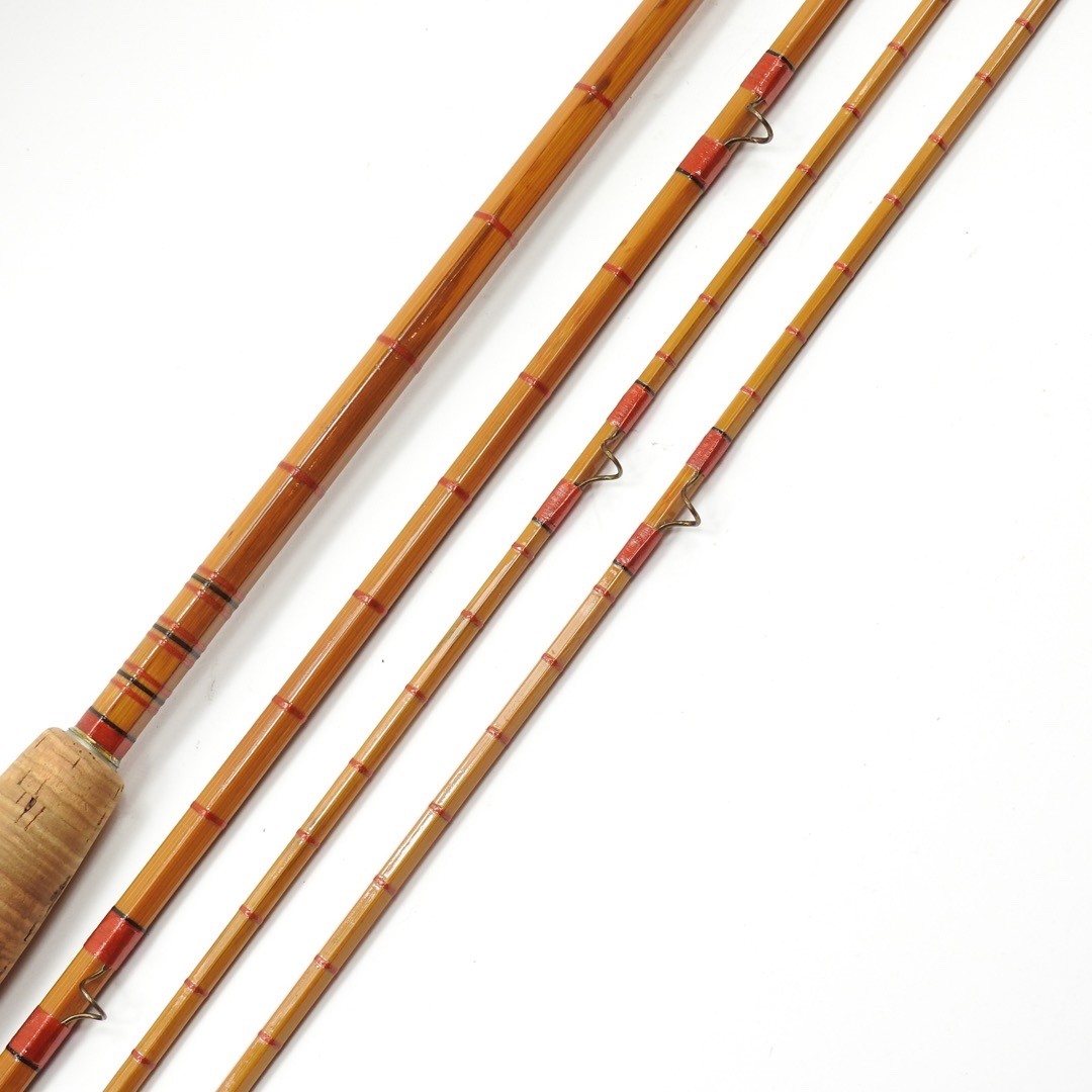 F.E. Thomas Special “Wet Fly” Bamboo Fly Fishing Rod. 9’ 6”. W/ Tube & Sock.