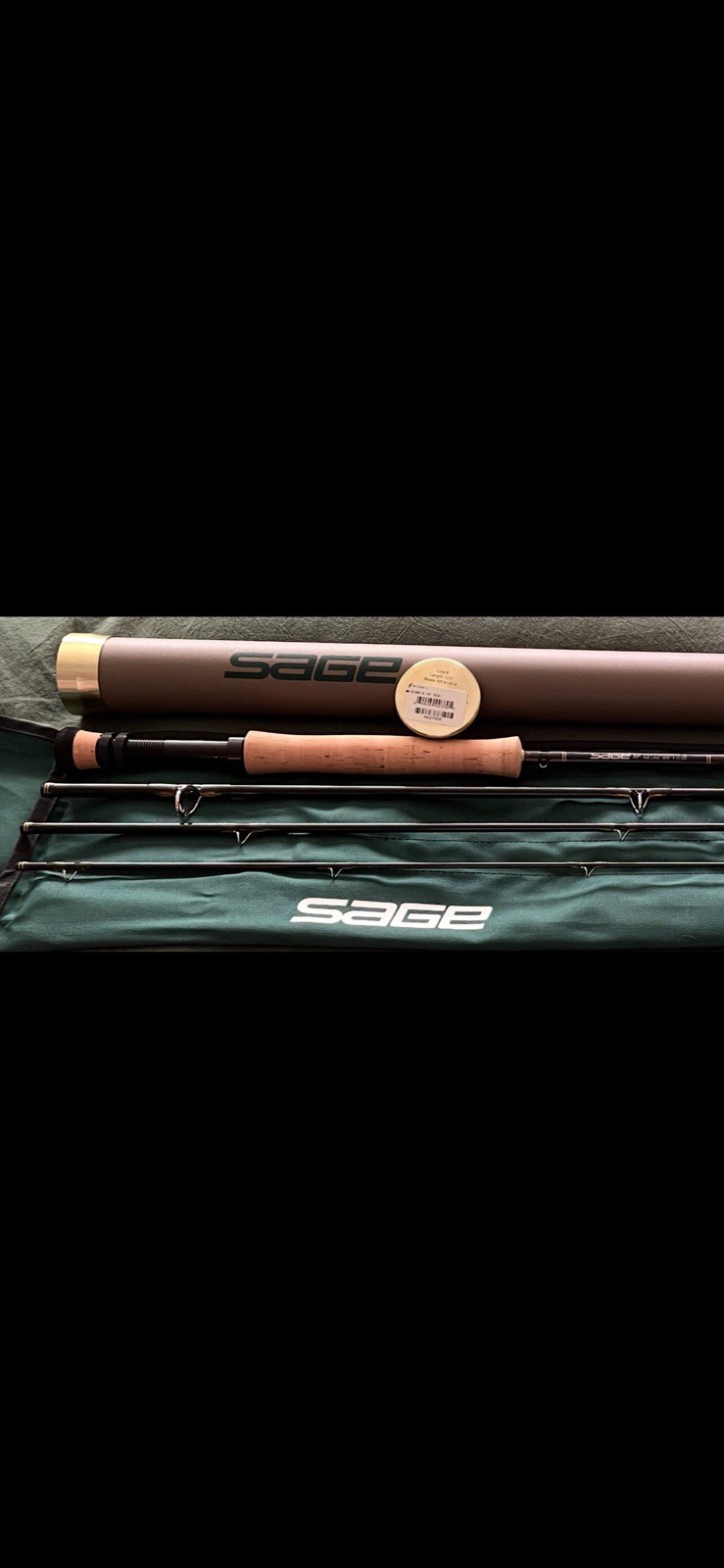 Sage XP 8100-4 graphite IIIe. Brand new