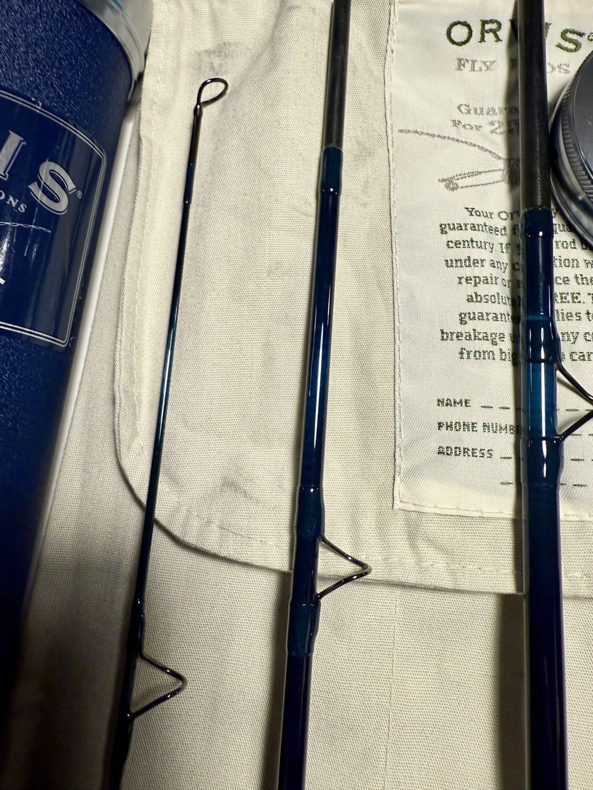 Orvis T3 9 Foot #11 Carbon 4 Piece Saltwater Fly Rod with Bag & Travel Tube